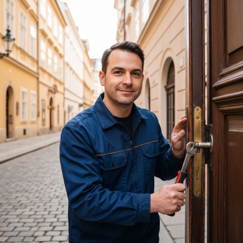 Türöffnung in Wien